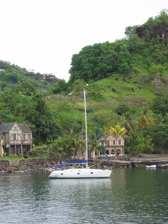 Anchorage at Wallilabou, SVG