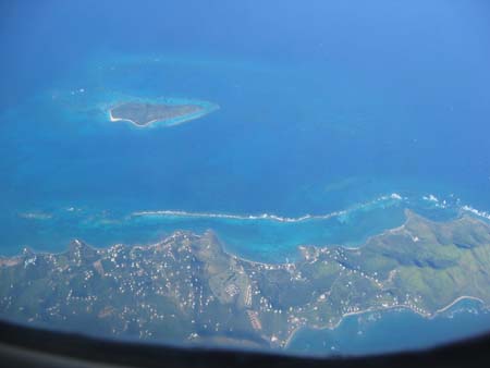 Aerial view of St. Croix