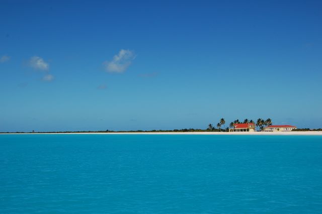 11 Mile beach and hotel under construction, Barbuda 