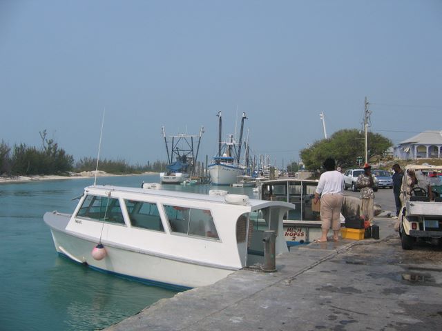 Ferry Dock, Spanish Wells, Bahamas
