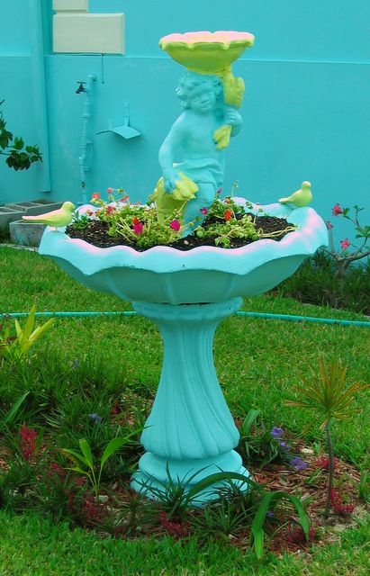 Garden Statuary, Spanish Wells, Bahamas