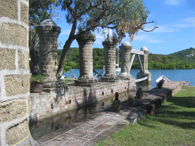 Sail loft at English Harbor, Antigua