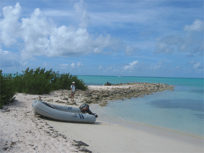 The old dock, Barbuda