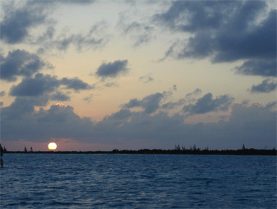 Sunset over Anegada
