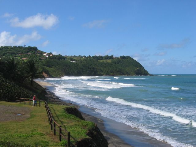 Windward side of Martinique