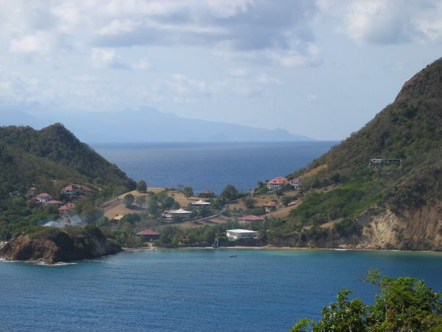 Dominica from the Saintes