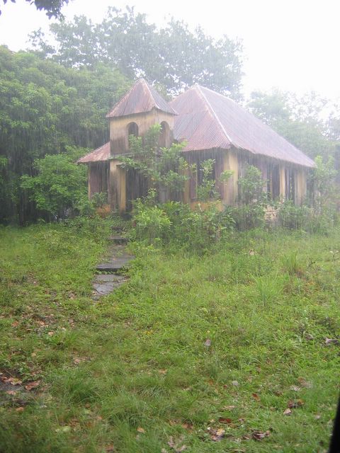 Church in the woods, Dominica