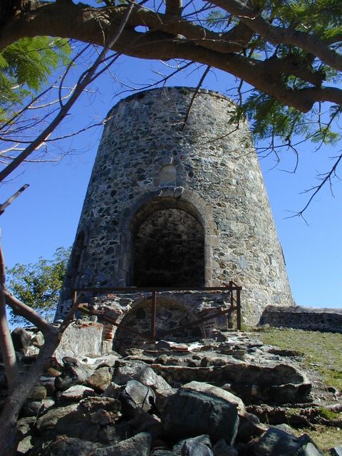 Ruins of sugar Mill, St. John, USVI 