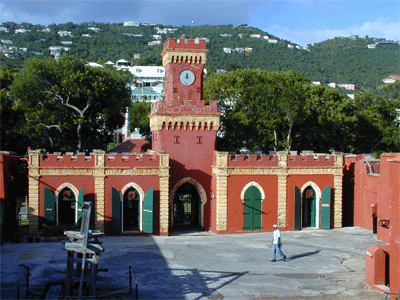 Danish Fort in St. Thomas, USVI