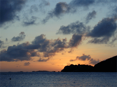 Sunset at Lameshure Bay