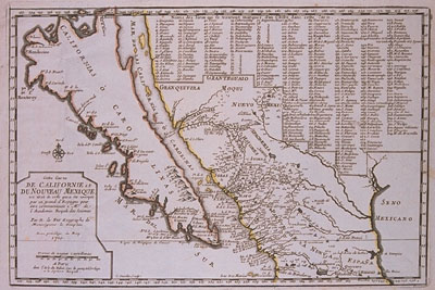 Map of the Island of California