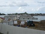 Construction at Rodney Bay Marina