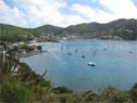 Admiralty Bay, Bequia from the fort