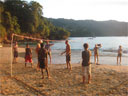 Volleyball on the beach